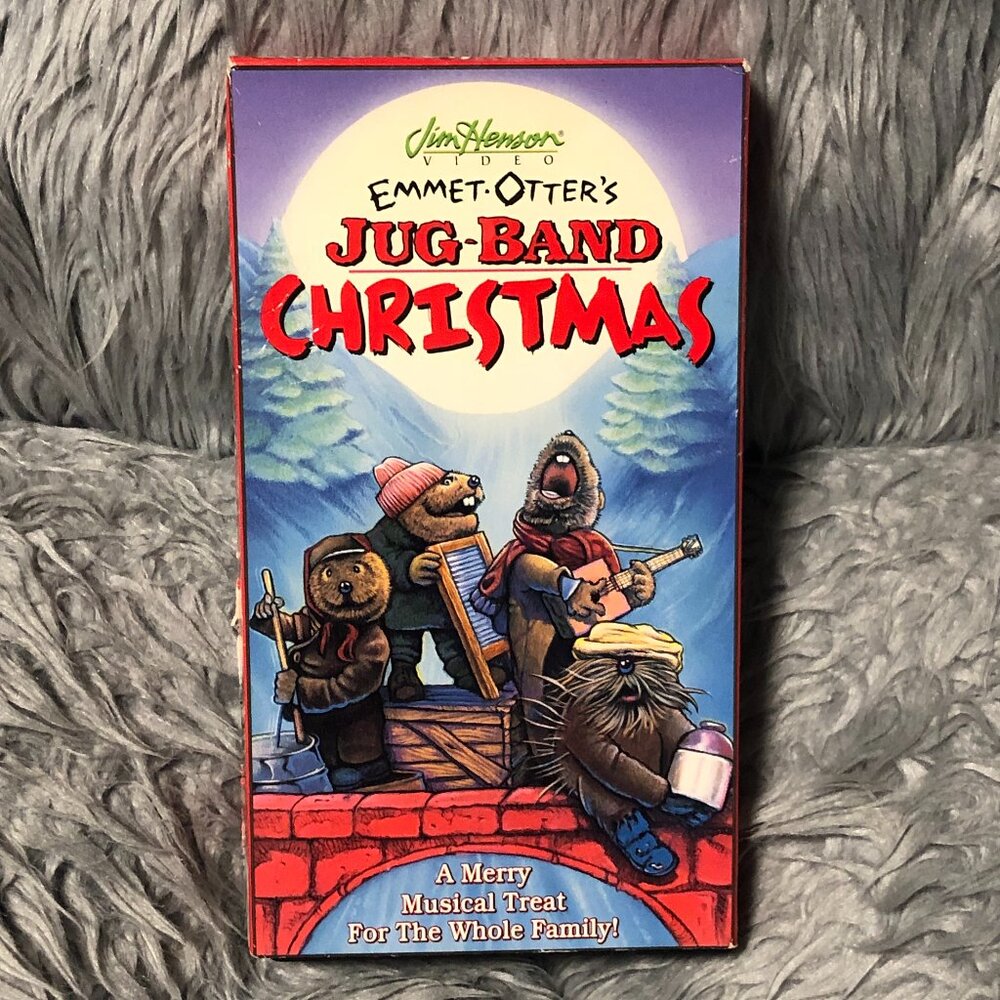 Jim Henson’s Emmet Otter’s Jug Band Christmas VHS Holiday Movie Vintage 1996